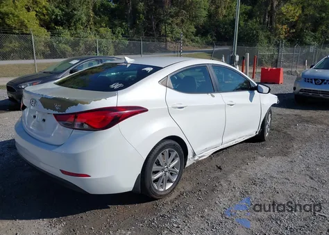 2015 Hyundai Elantra Se z USA, uszkodzony, nr VIN 5NPDH4AE4FH609471